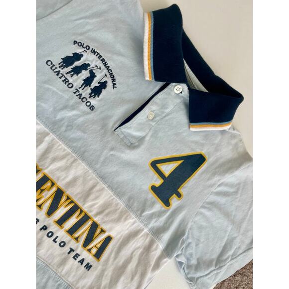 ARGENTINA CUATRO TACOS POLO TEAM SHIRT COLLARED #4 SIZE XS EQUESTRIAN HORSE RIDE - Picture 9 of 15